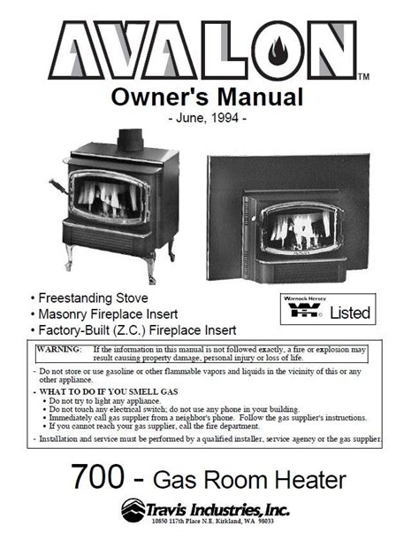 Download or view below: Parkray. . Avalon gas stove manual